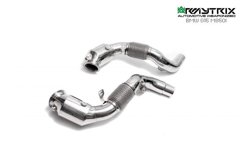 Armytrix exhaust system for BMW G14/G15 M850i xDrive (OE valve control)(Non-OPF) (2018-present) valvetronic exhaust system
