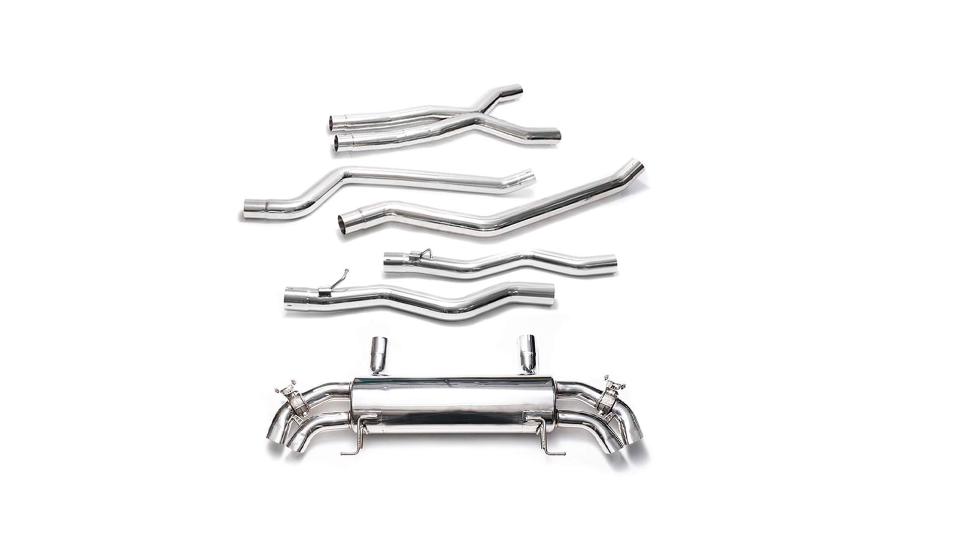 Armytrix exhaust system for BMW G14/G15 M850i xDrive (OE valve control)(Non-OPF) (2018-present) valvetronic exhaust system