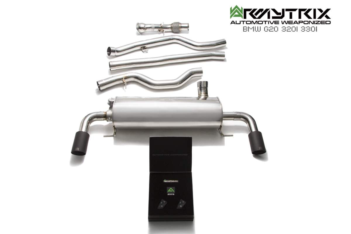 Exhaust system Armytrix BMW G20 320/330 B48 Non-OPF (2019-present) valvetronic exhaust system