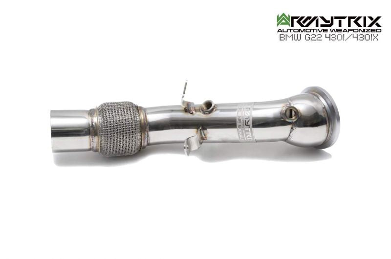 Armytrix exhaust system for BMW G22 430 B48D OPF (2021-Present) valvetronic exhaust system