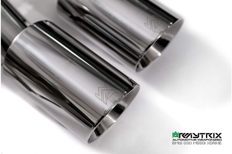 Armytrix exhaust system for BMW G30/G31 M550i xDrive (2017-present) valvetronic exhaust system