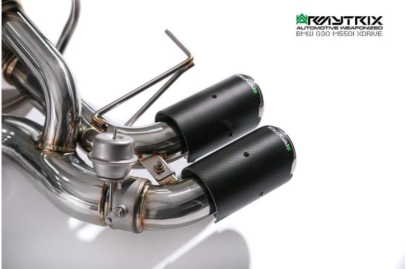 Armytrix exhaust system for BMW G30/G31 M550i xDrive (2017-present) valvetronic exhaust system