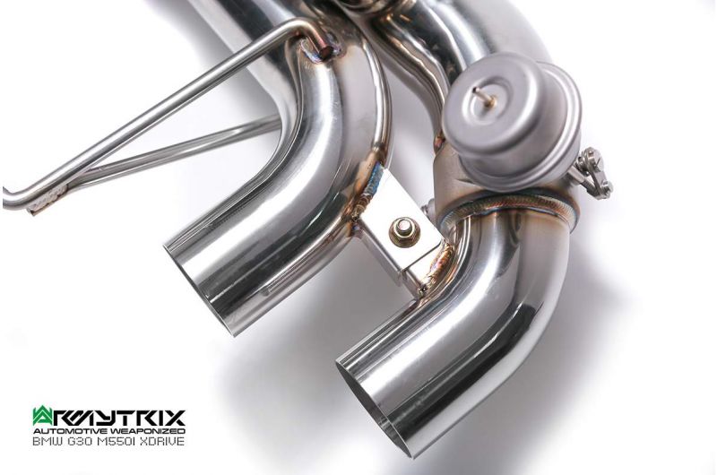 Armytrix exhaust system for BMW G30/G31 M550i xDrive (2017-present) valvetronic exhaust system