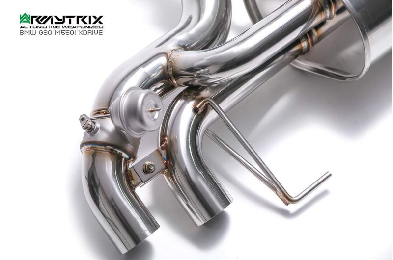 Armytrix exhaust system for BMW G30/G31 M550i xDrive (2017-present) valvetronic exhaust system