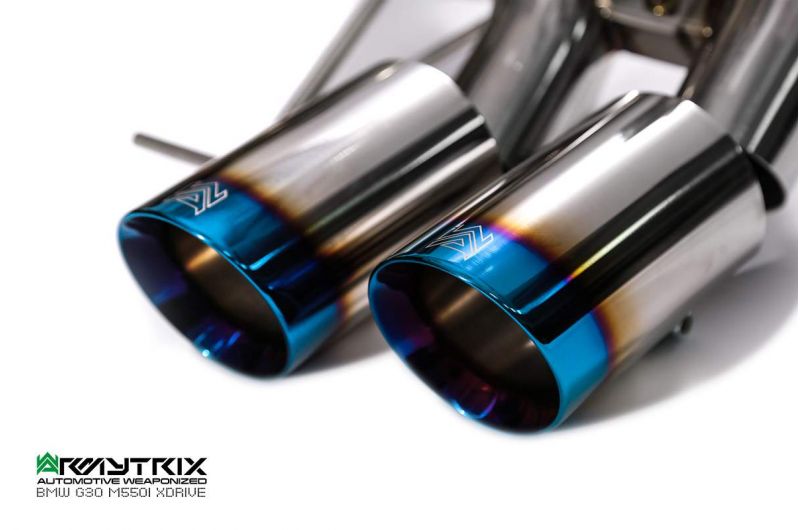Armytrix exhaust system for BMW G30/G31 M550i xDrive (2017-present) valvetronic exhaust system