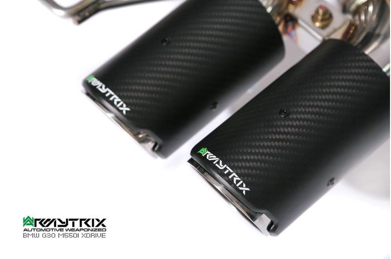 Armytrix exhaust system for BMW G30/G31 M550i xDrive (2017-present) valvetronic exhaust system