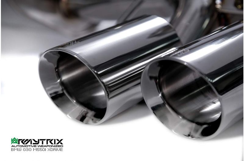 Armytrix exhaust system for BMW G30/G31 M550i xDrive (2017-present) valvetronic exhaust system