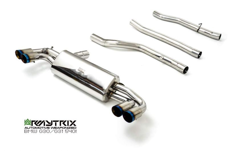 Armytrix exhaust system for BMW G30 G31 540i/540xi (2017-Present) valvetronic exhaust system