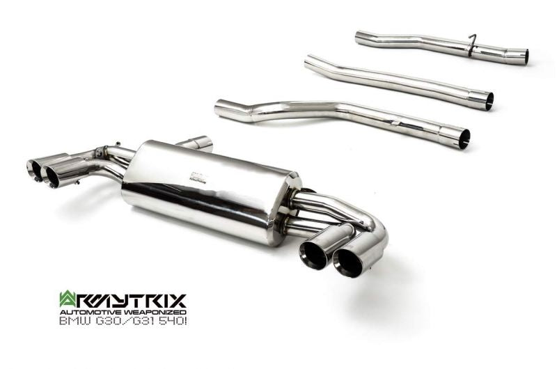 Armytrix exhaust system for BMW G30 G31 540i/540xi (2017-Present) valvetronic exhaust system