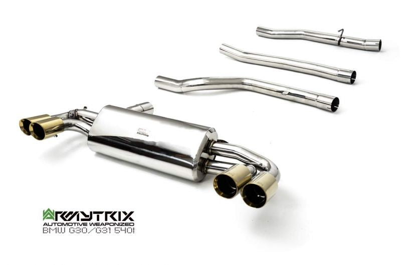 Armytrix exhaust system for BMW G30 G31 540i/540xi (2017-Present) valvetronic exhaust system