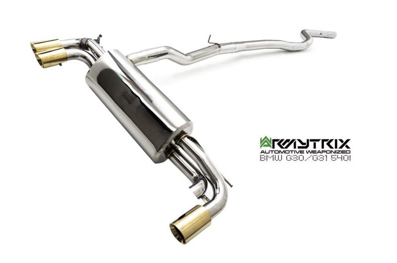 Armytrix exhaust system for BMW G30 G31 540i/540xi (2017-Present) valvetronic exhaust system