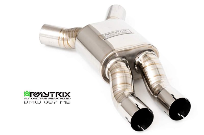 Armytrix exhaust system for BMW G87 M2 (2023-Present) valvetronic exhaust system