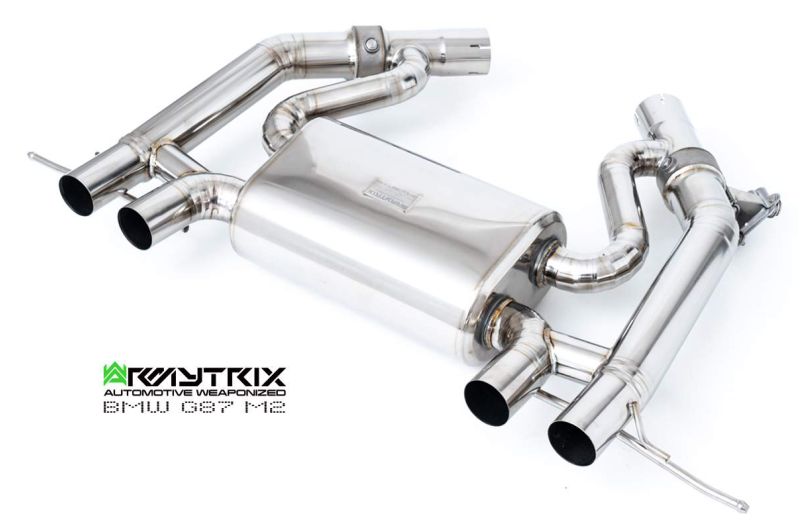 Armytrix exhaust system for BMW G87 M2 (2023-Present) valvetronic exhaust system