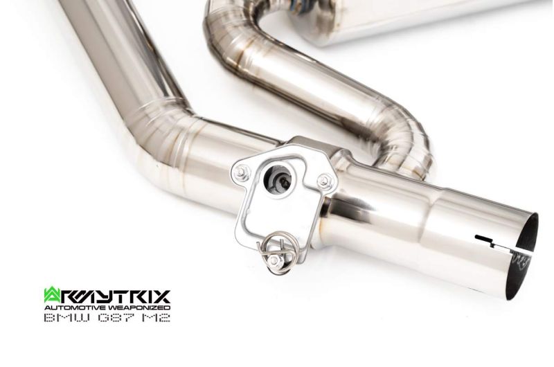 Armytrix exhaust system for BMW G87 M2 (2023-Present) valvetronic exhaust system