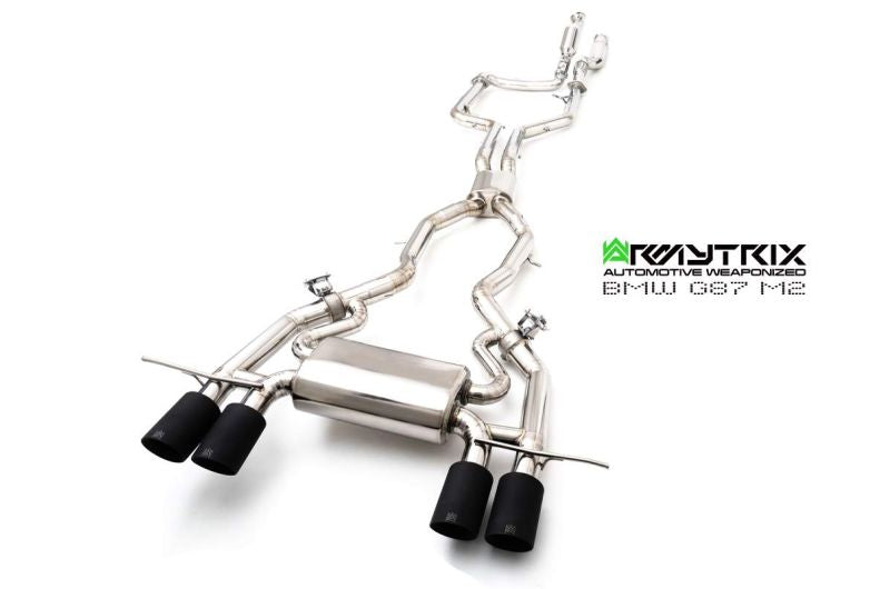 Armytrix exhaust system for BMW G87 M2 (2023-Present) valvetronic exhaust system