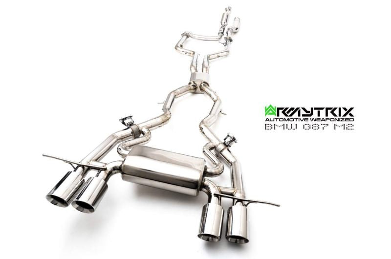 Armytrix exhaust system for BMW G87 M2 (2023-Present) valvetronic exhaust system