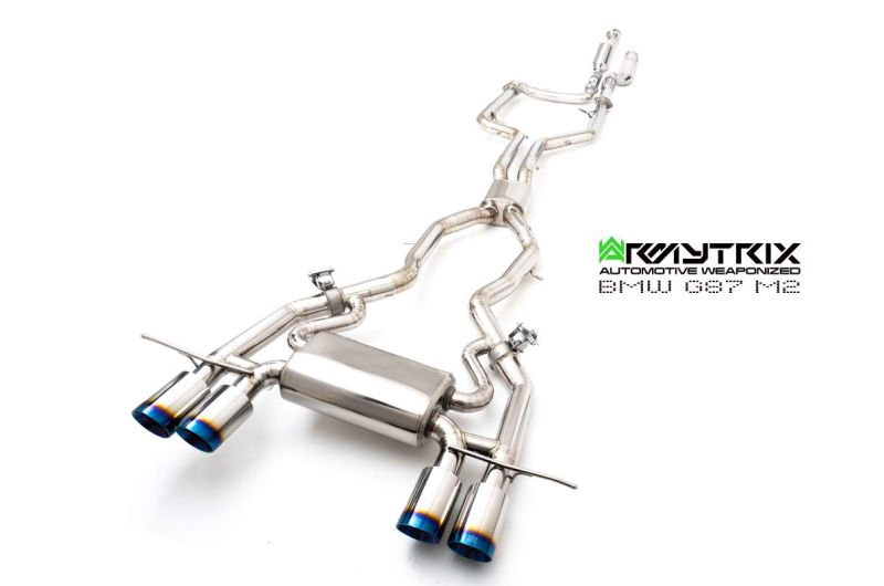 Armytrix exhaust system for BMW G87 M2 (2023-Present) valvetronic exhaust system