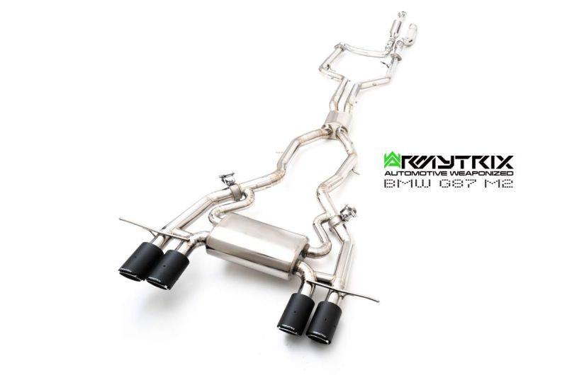 Armytrix exhaust system for BMW G87 M2 (2023-Present) valvetronic exhaust system