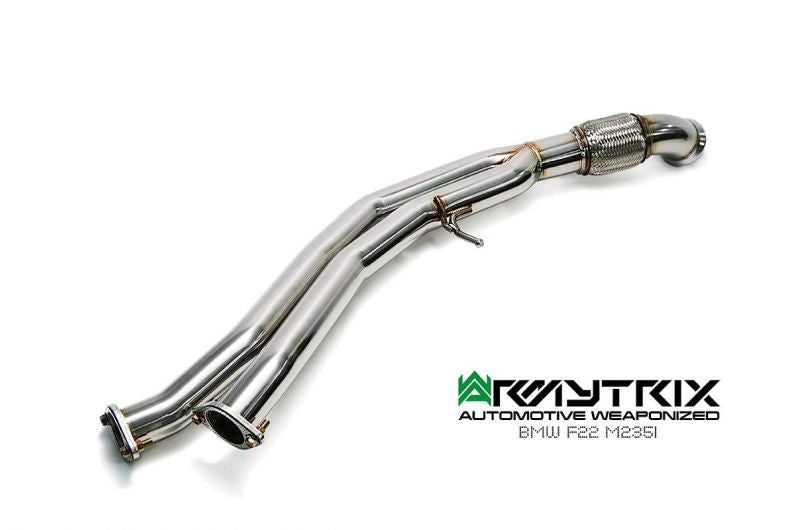 Armytrix exhaust system for BMW F22 M235i (2014-2015) valvetronic exhaust system