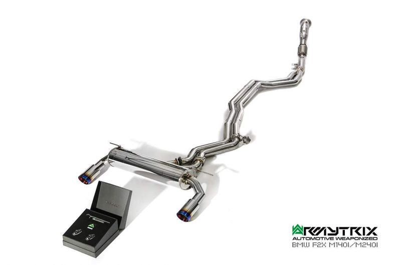 Armytrix exhaust system for BMW F22 M240i (B58B30) (2016-2019) valvetronic exhaust system