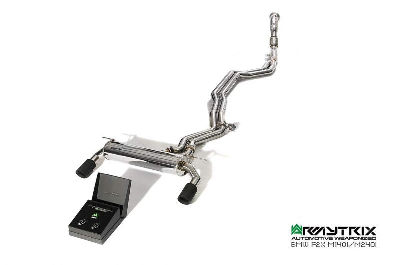 Armytrix exhaust system for BMW F22 M240i (B58B30) (2016-2019) valvetronic exhaust system