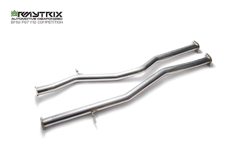 Armytrix exhaust system for BMW F87 M2 Competition (2019-2022) valvetronic exhaust system
