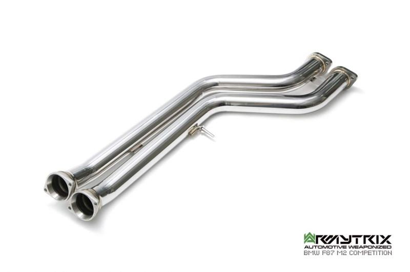 Armytrix exhaust system for BMW F87 M2 Competition (2019-2022) valvetronic exhaust system