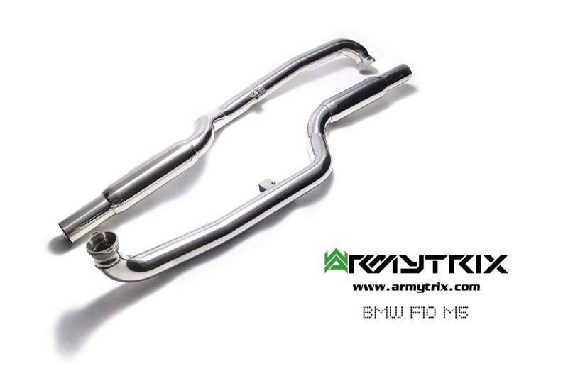 Armytrix exhaust system for BMW F10 M5 (2011-2016) valvetronic exhaust system