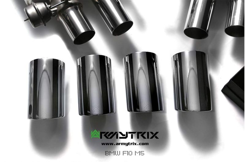 Armytrix exhaust system for BMW F10 M5 (2011-2016) valvetronic exhaust system