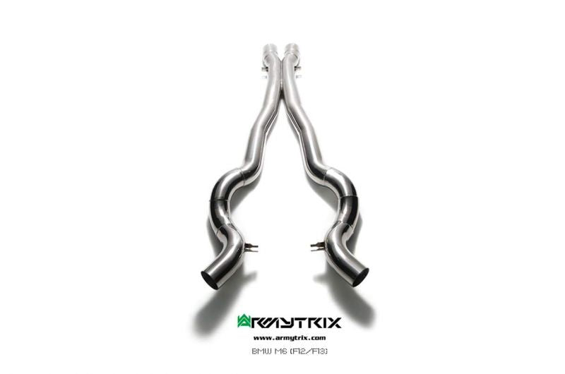 Armytrix exhaust system for BMW F12 F13 M6 (2012-2017) valvetronic exhaust system