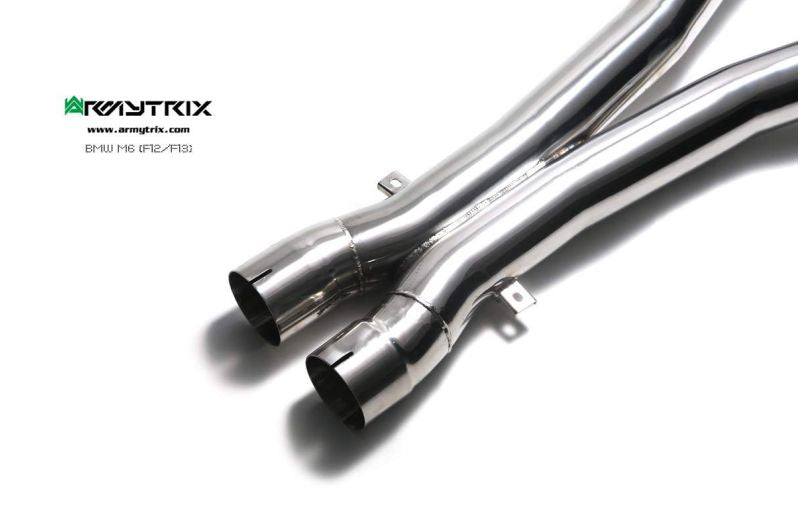 Armytrix exhaust system for BMW F12 F13 M6 (2012-2017) valvetronic exhaust system
