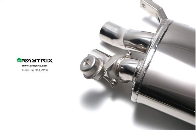 Armytrix exhaust system for BMW F12 F13 M6 (2012-2017) valvetronic exhaust system
