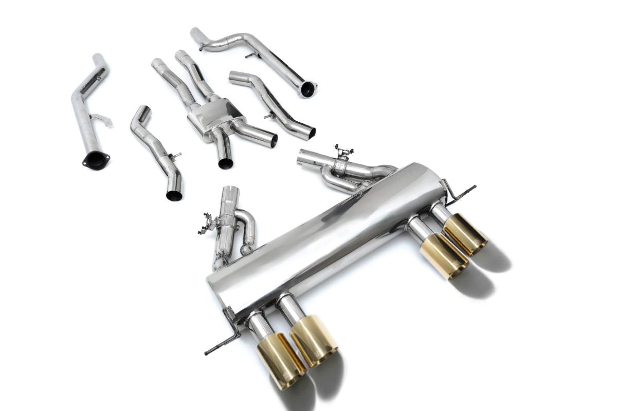 Armytrix exhaust system for BMW G82 M4 Competition (OE Valve Control) valvetronic exhaust system