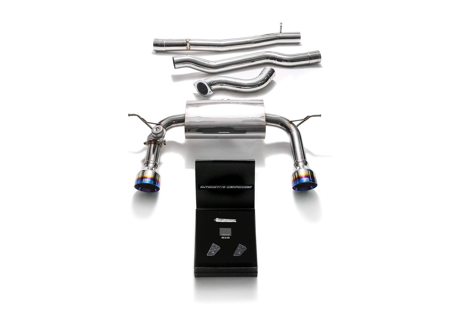 Armytrix exhaust system for Audi TT 8S MK3 Quattro Coupé (2015-present) valvetronic exhaust system