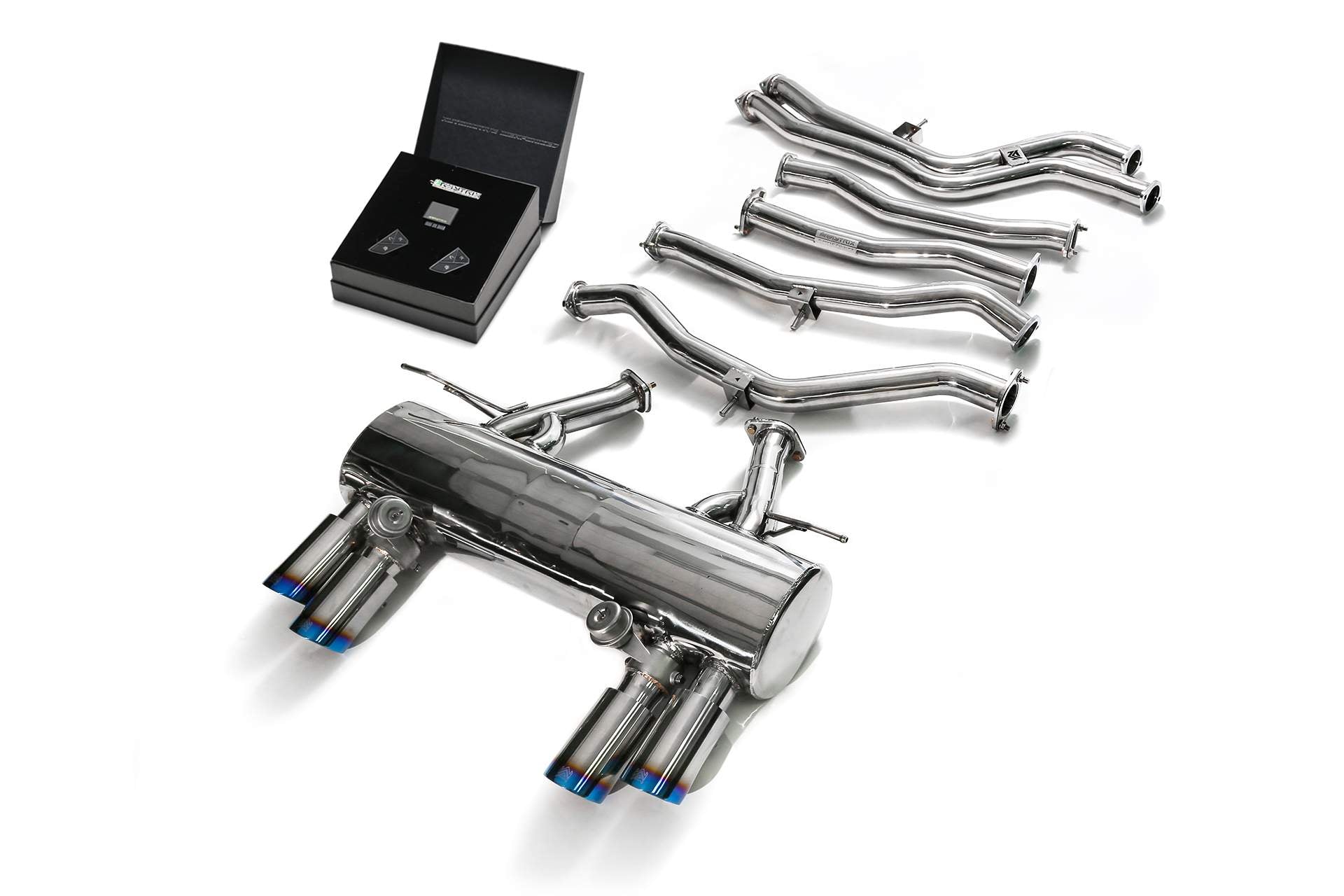 Armytrix exhaust system for BMW F82 Coupe/F83 Convertible M4 (2014-2019) valvetronic exhaust system