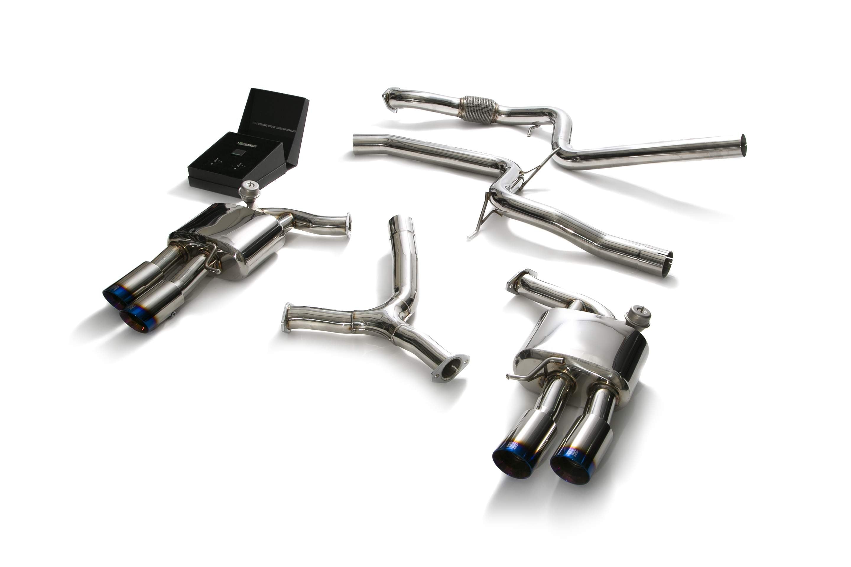 Armytrix exhaust system for Audi A5 B9 2.0 TFSI Coupé 2WD (2016-present) valvetronic exhaust system