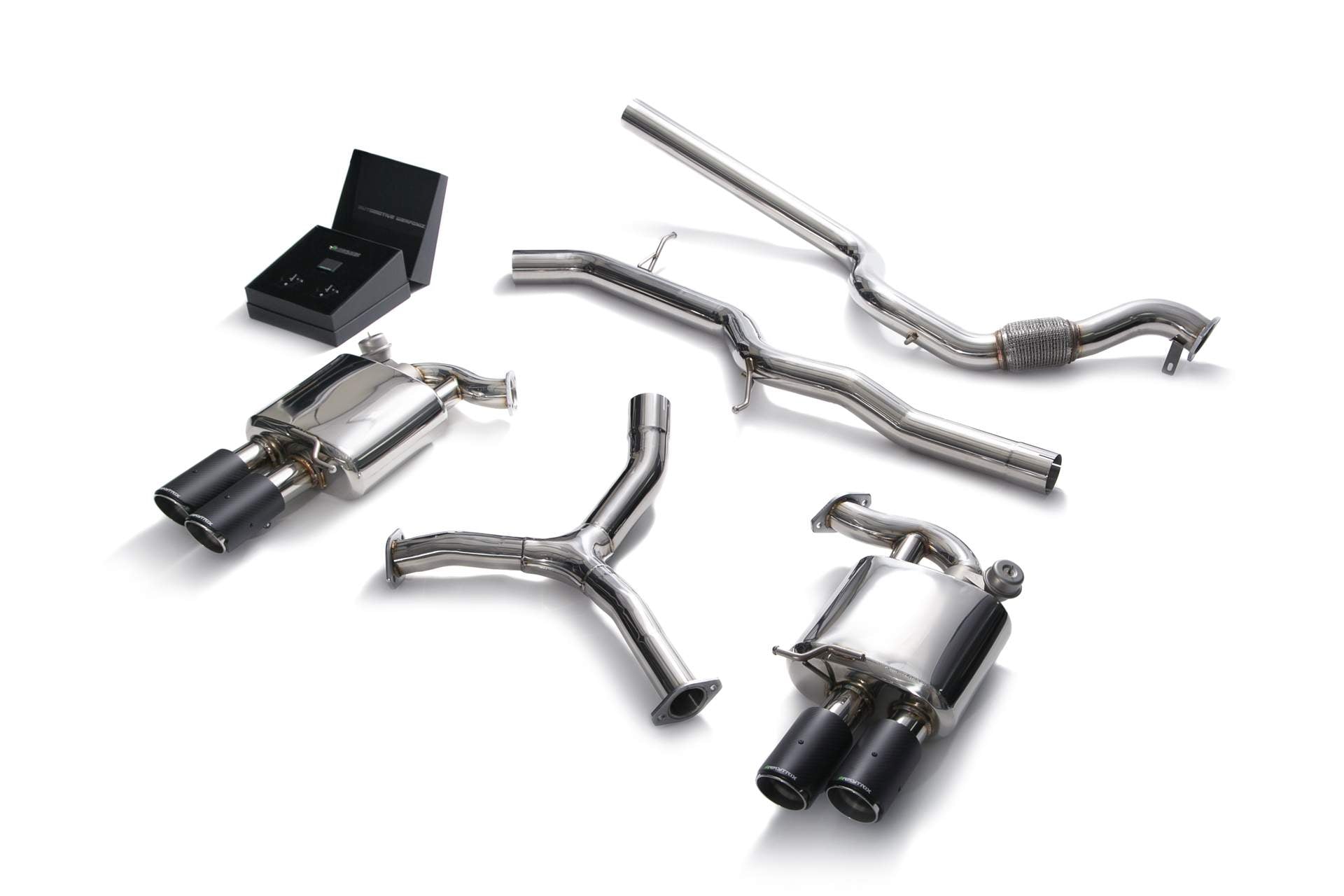 Armytrix exhaust system for Audi/A4/B9 2.0 TFSI Sedan/ Avant (4WD) (2016-present) valvetronic exhaust system