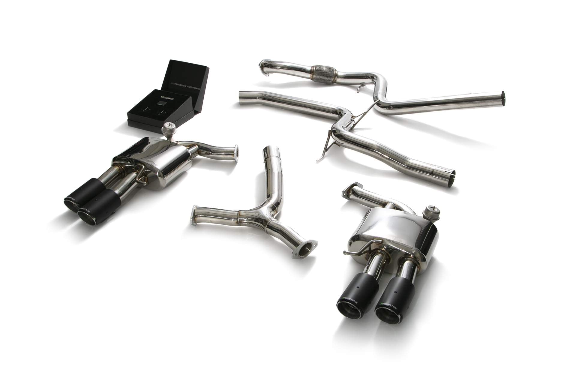 Armytrix exhaust system for Audi A5 B9 2.0 TFSI Coupé 2WD (2016-present) valvetronic exhaust system