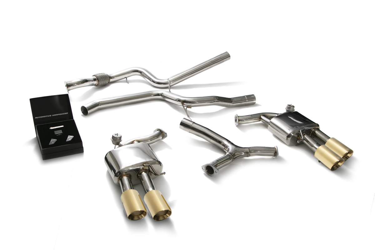 Armytrix exhaust system for Audi A5 B9 2.0 TFSI Coupé 2WD (2016-present) valvetronic exhaust system