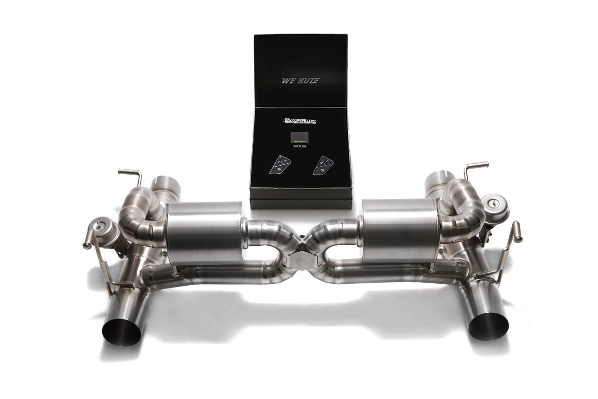 Armytrix exhaust systems for Ferrari 488 Pista / Pista Spider (2018-2020) valvetronic exhaust system