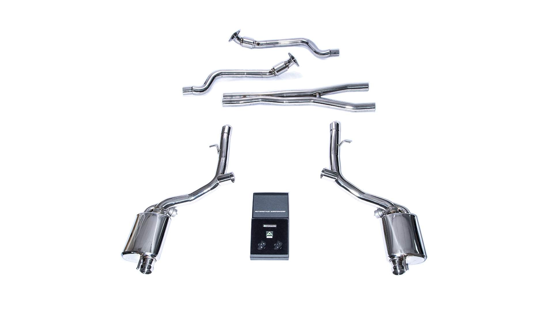 Armytrix exhaust system for Dodge Challenger SRT Hellcat (2018-present) valvetronic exhaust system