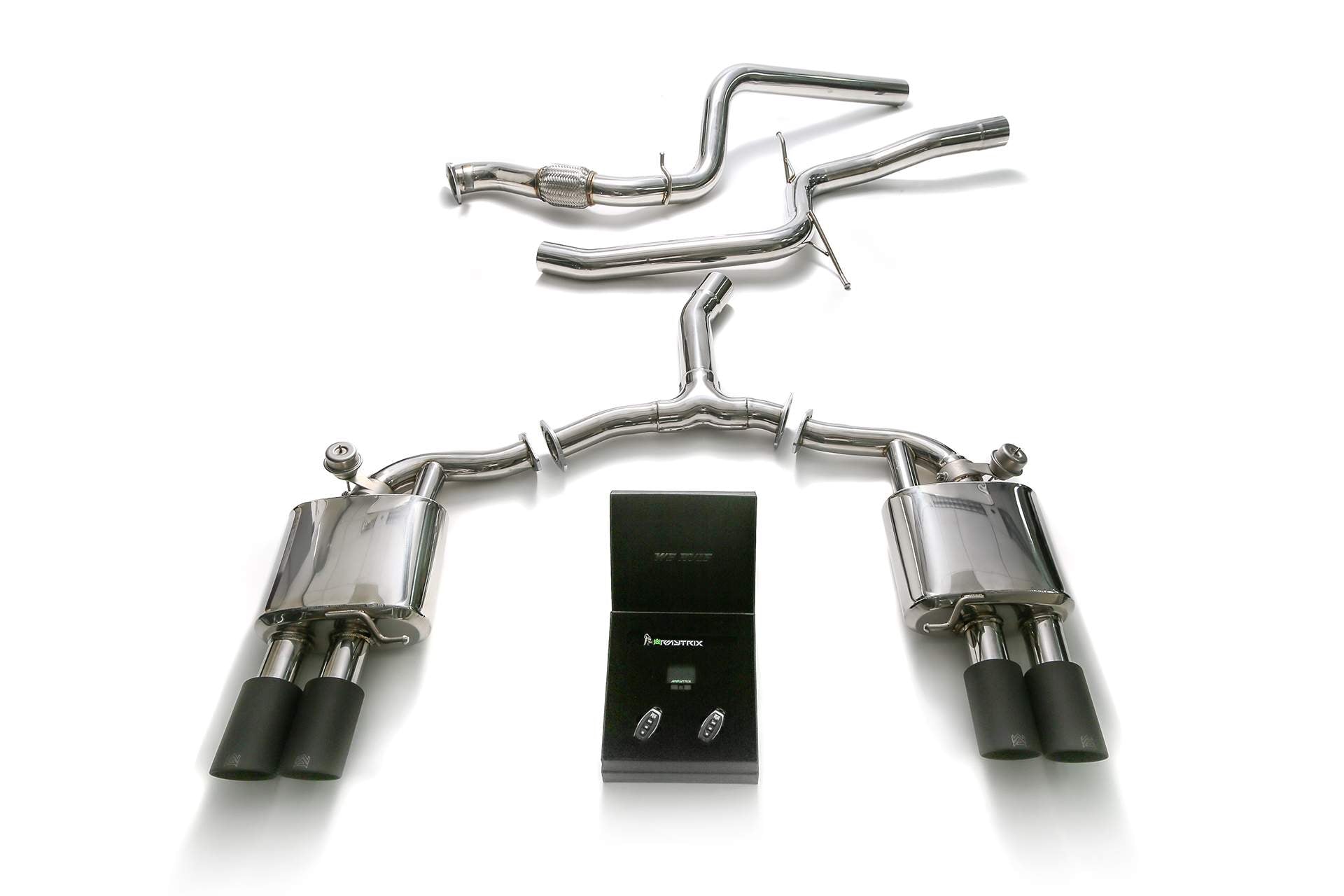 Armytrix exhaust system for Audi A4 B9 2.0 TFSI Sedan/Avant (2WD) (2016-present) valvetronic exhaust system