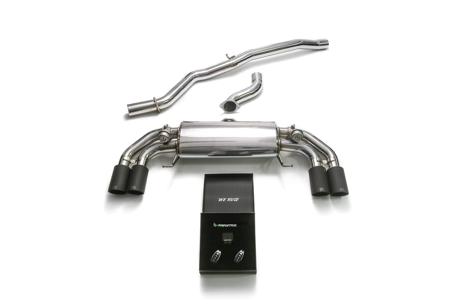 Armytrix exhaust system for Audi S1 8X 2.0 Hatchback/ Sportback (2014-2018) valvetronic exhaust system