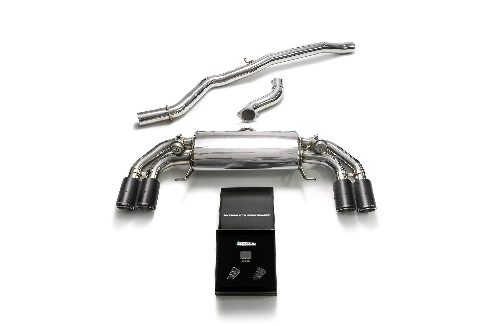 Armytrix exhaust system for Audi S1 8X 2.0 Hatchback/ Sportback (2014-2018) valvetronic exhaust system