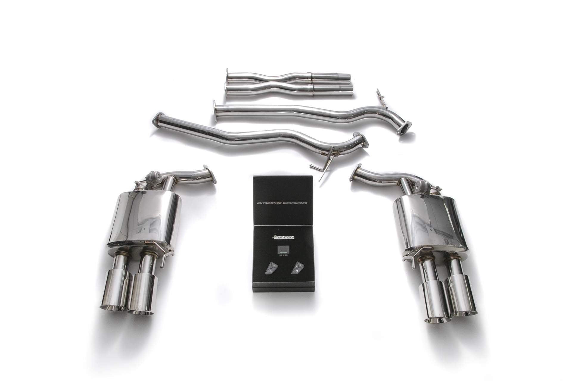 Armytrix exhaust system for Ford Mustang GT Coupé 5.0 V8 MK6 Facelift (2018-present) valvetronic exhaust system