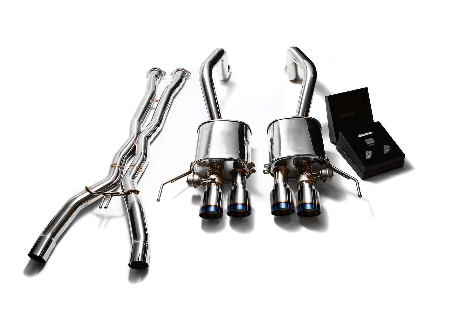 Armytrix exhaust system for Chevrolet Corvette C7 Stingray/Grand Sport (2014-2019) valvetronic exhaust system