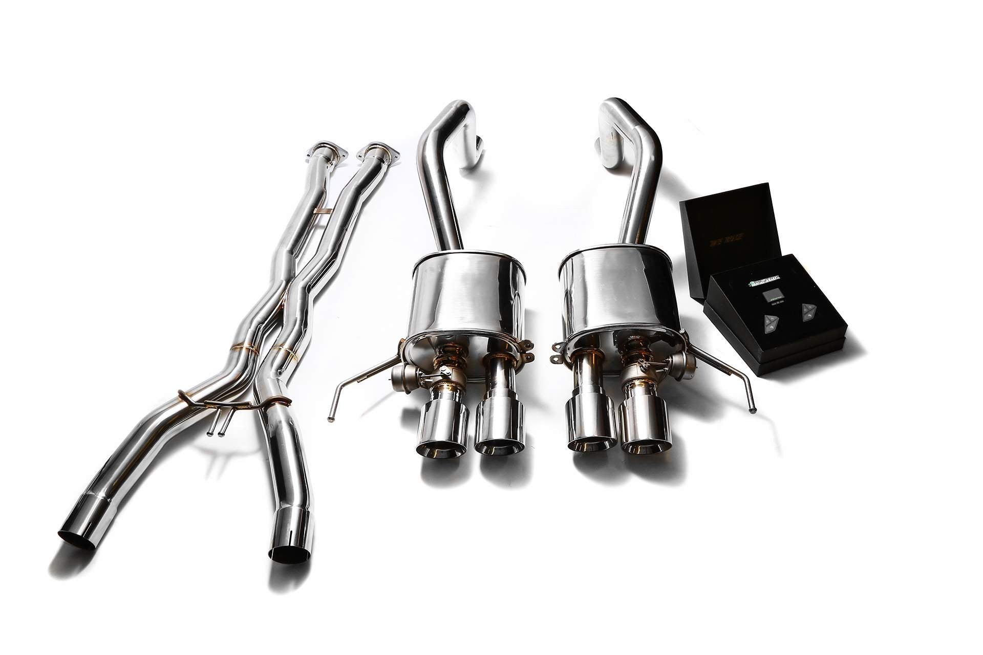 Armytrix exhaust system for Chevrolet Corvette C7 Stingray/Grand Sport (2014-2019) valvetronic exhaust system