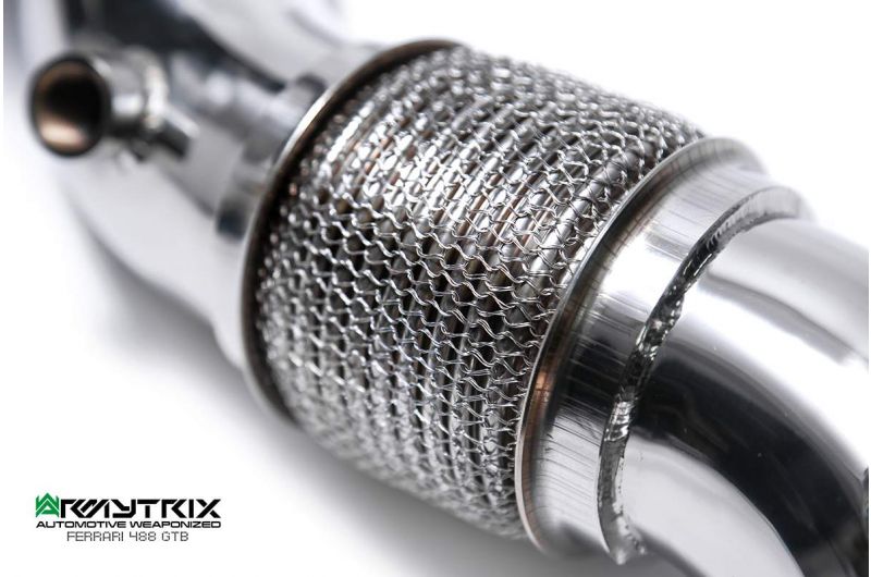 Armytrix exhaust systems for Ferrari 488 Pista / Pista Spider (2018-2020) valvetronic exhaust system