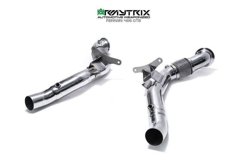 Armytrix exhaust systems for Ferrari 488 Pista / Pista Spider (2018-2020) valvetronic exhaust system