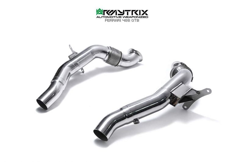 Armytrix exhaust systems for Ferrari 488 Pista / Pista Spider (2018-2020) valvetronic exhaust system